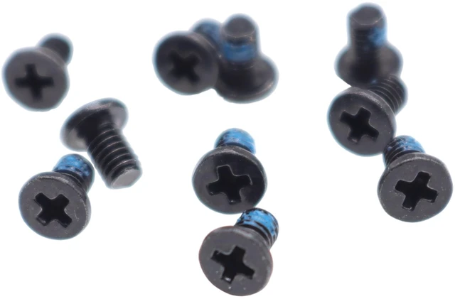 Alt view image 4 of 4 - 10X M2.5 x 4.0mm Phillips Flat-Head Replacement Mounting Screw for Dell HP ASUS Lenovo Acer Laptop Desktop, HDD, Motherboard, Fan