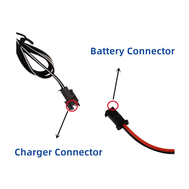 Alt view image 5 of 5 - 3.7V Battery Charger with SM-2P Plug USB Li-ion Battery Charger for RC Car Amphibious Stunt Car Trucks Boats for Bazooka Rocket Blower Bubble Gun Battery (2PCS Cable)