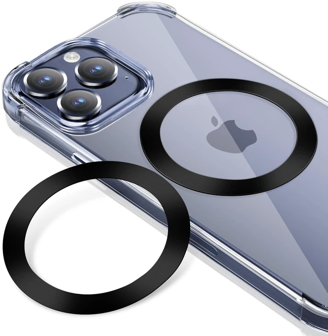 Main image of for Magsafe Ring Sticker 2 Pack Ultra-Thin(0.3mm): NO Magnet | Universal Adhesive Metal Rings, Mag Safe Adapter for iPhone Samsung Case, for Pop Magnetic Socket Wallet Phone Grip Car Mount