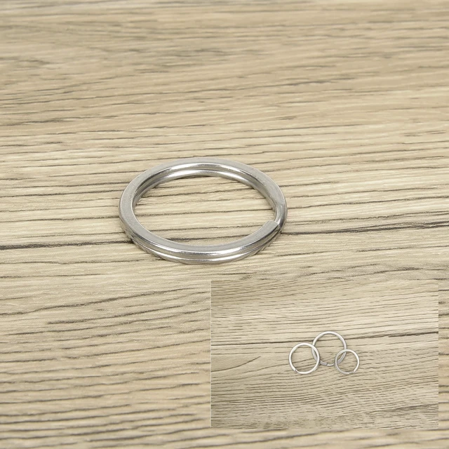 Alt view image 6 of 7 - Pet ID Tags, Pet Tag Quick Clips, Dog Tags and Cat Tags Collar Rings, Tag Clips for Collar, ID Tag Holder, Silver, 3 Pack