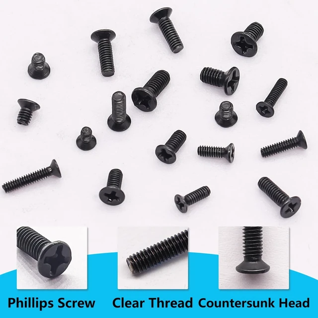 Alt view image 3 of 6 - 360Pcs Laptop Screws Notebook Computer Tiny Screw Kit 12 Sizes M2 M2.5 M3 Laptop Replacement Computer Screws for Motherboard SSD PC Fan Hard Drive