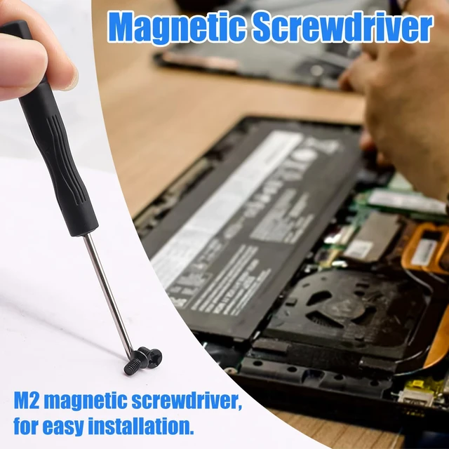 Alt view image 4 of 6 - 360Pcs Laptop Screws Notebook Computer Tiny Screw Kit 12 Sizes M2 M2.5 M3 Laptop Replacement Computer Screws for Motherboard SSD PC Fan Hard Drive