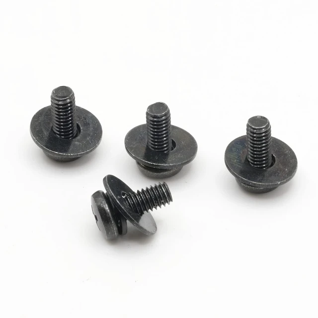 Main image of VESA Compatible M4 10mm TV/Monitor Wall Mount Screws | Fits 75x75mm and 100x100mm Brackets, For Mounting Any TV / Monitor Brand, Metric Screws & Washers