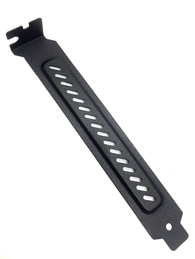 Alt view image 5 of 5 - Hard Steel Dust Filter Blanking Plate PCI Slot Cover 10 Pcs Black