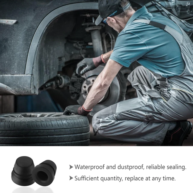 Alt view image 6 of 7 - 30PCS Car Disc Brake Bleeder Caps,Waterproof Dustproof Rubber Grease Fitting Caps,Universal Zerk Fitting Cap Car Accessories for Most Cars Trucks Motorcycles (30PCS)