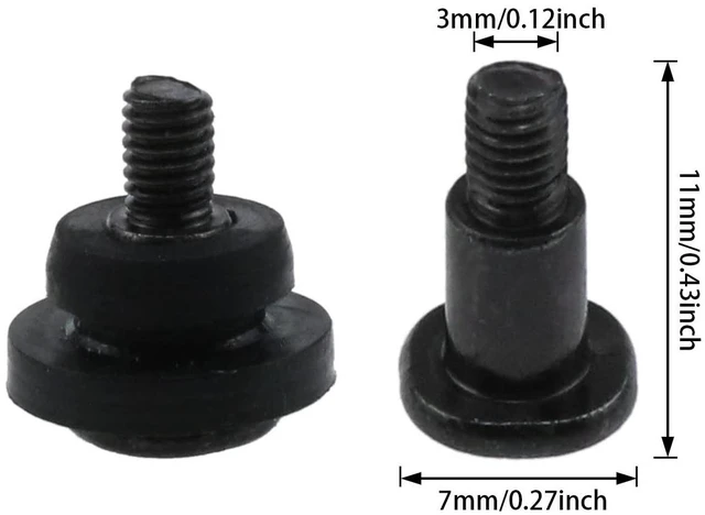 Alt view image 3 of 5 - 12Sets 2.5 Inch Hard Disk Drive Screw Kit | Black Computer Hardware Fastener Screws For 2.5 Inch Solid State Drives, Laptop and Desktop Hard Drive Installation Assembly