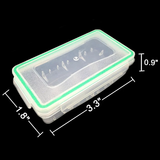 Alt view image 3 of 5 - 18650 Battery Storage Case Plastic Waterproof Battery Holder for 18650 and 16340 Batteries (4 Pack)