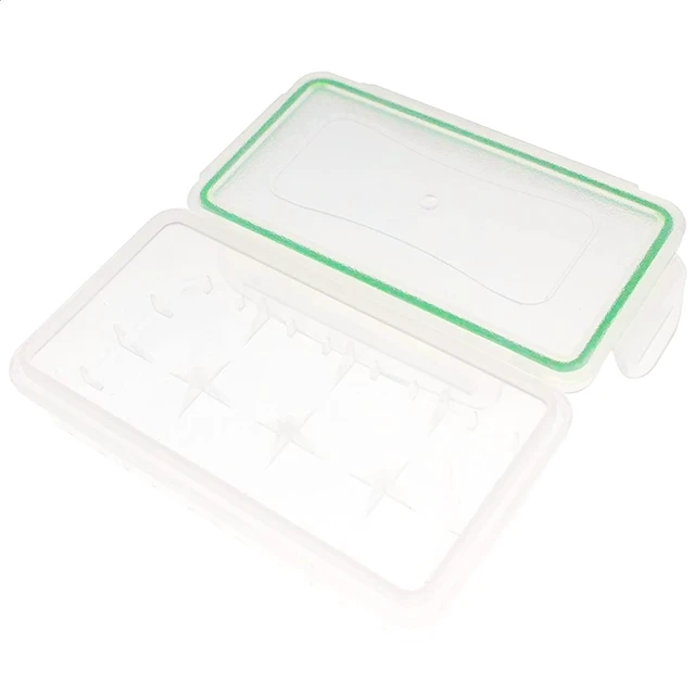 Alt view image 5 of 5 - 18650 Battery Storage Case Plastic Waterproof Battery Holder for 18650 and 16340 Batteries (4 Pack)