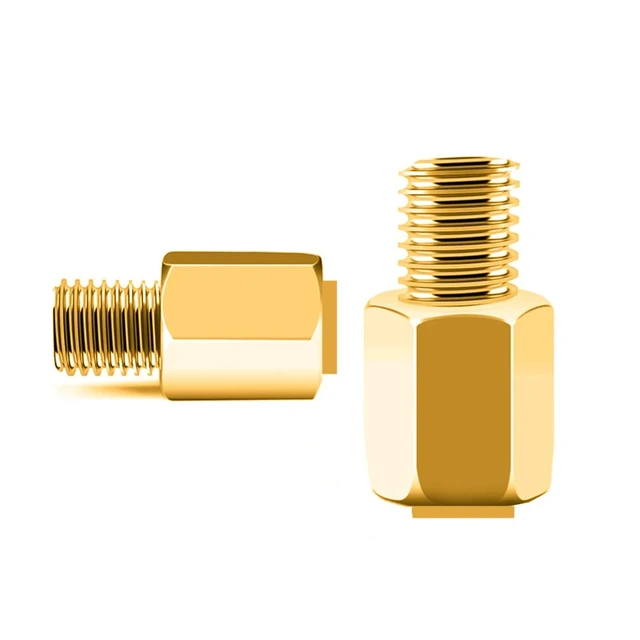 Alt view image 6 of 6 - Brass M.2 SSD mounting Screw kit for ASUS Motherboards
