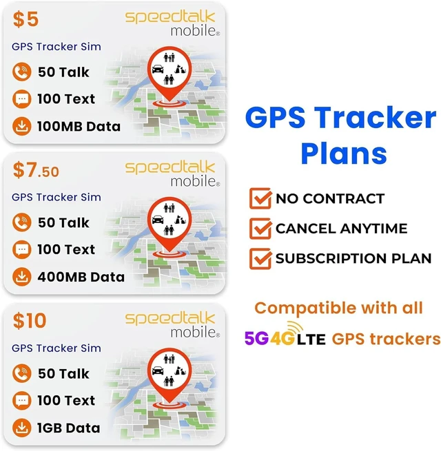 Alt view image 4 of 7 - GPS Tracker SIM Card Starter Kit | 3 in 1 Universal Simcard: Standard, Micro, Nano for Kids Senior Pet Car Fitness Activity 5G 4G LTE Tracking Devices | No Contract