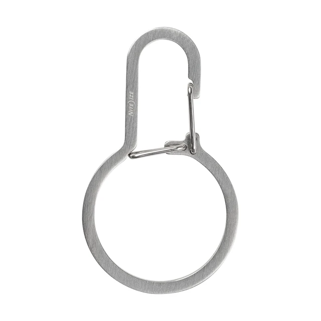 Alt view image 2 of 7 - DualPass Dual Chamber Key Ring, Split Ring Keychain Alternative for Home Car Keys