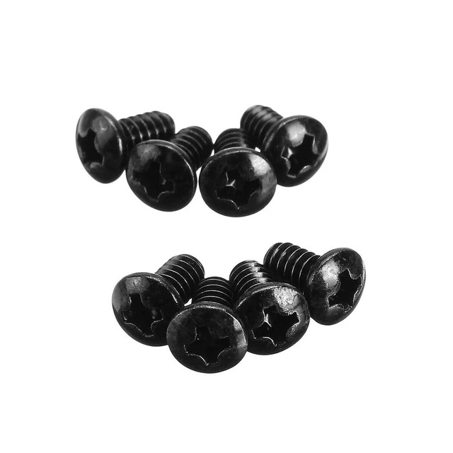 Alt view image 4 of 7 - Water Cooling Radiator Fitting Screws Fan Mounting Screw Kit Durable Metal Water Cooling Radiator Screw Kit (Black)