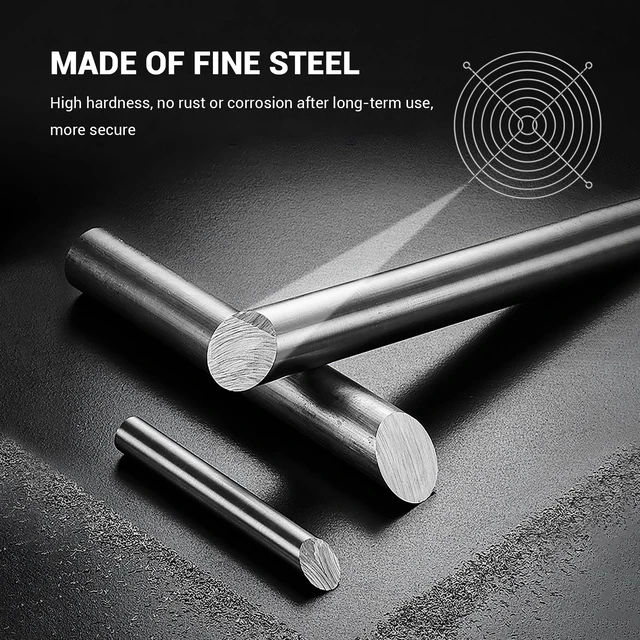Alt view image 5 of 7 - Fan Finger Grill 140mm PC Fan Grill Guard, 2 Pack CPU Case Metal Grills Protector Guard with Screw for 140x140mm F-an Protective Cover DIY, PC Computer Case Fans, Exhaust Fans (Silver)
