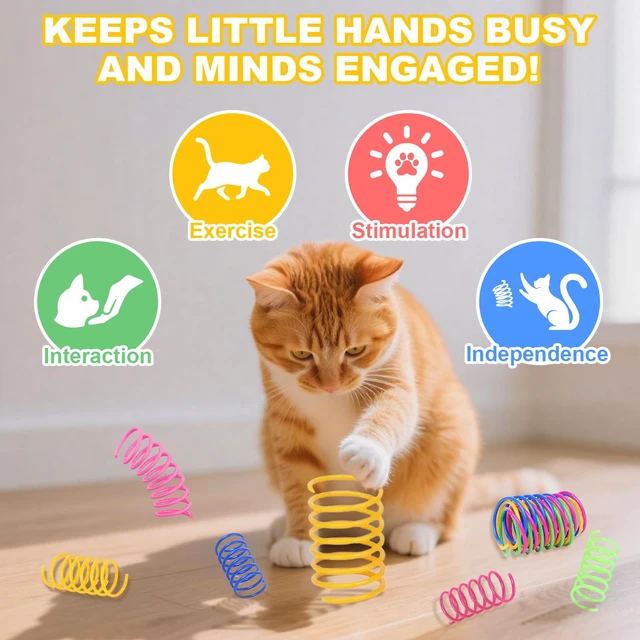 Alt view image 4 of 6 - Interactive Cat Toy Ball, Red1, Indoor Cats | Automatic, Elastic Mesh Tail, Rechargeable Rolling, Cat Enrichment