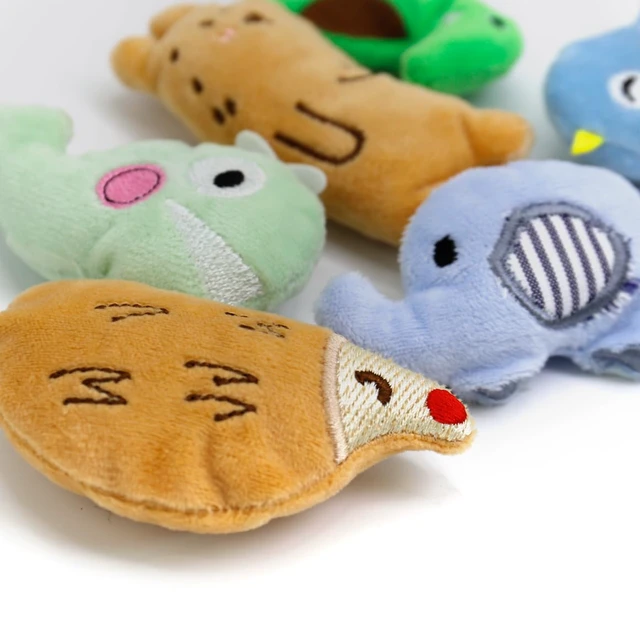 Alt view image 6 of 7 - Cat Toys, Interactive Cats Toy for Indoor Cats, Soft and Durable Crinkle Sound Catnip Toys, Catnip Filled Mouse Cat Teething Chew Toy (Pack of 6)