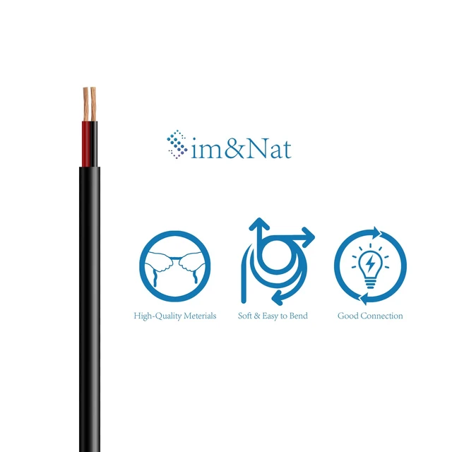 Alt view image 4 of 6 - 20AWG 10Ft 2.1mm x 5.5mm Male to Female DC Extension Wire Power Jack Adapter Barrel Plug Cable, Extension Wire for CCTV Security Camera, DVR, HDVD, LED Strip Light, Low Voltage Application