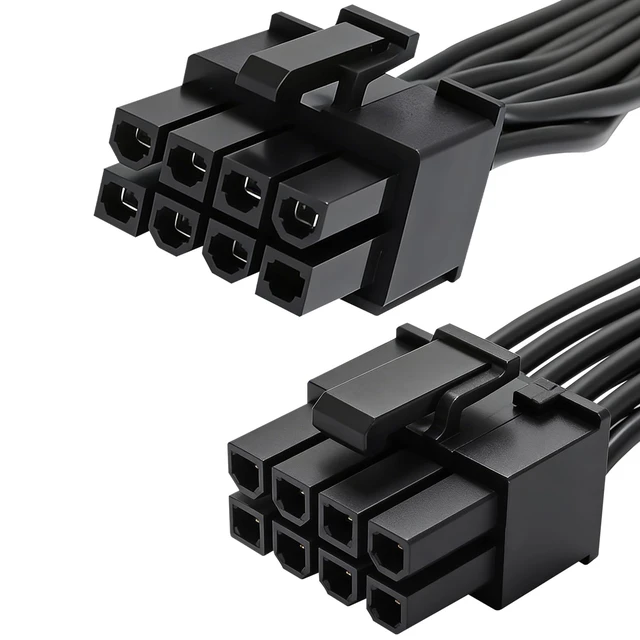 Alt view image 2 of 7 - 8 Pin GPU Cable for Corsair Type 4 PSU, 25.5 Inch PCIe Power Cable | Low-profile flat design improves cable management and helps create a cleaner PC build with better internal organization.