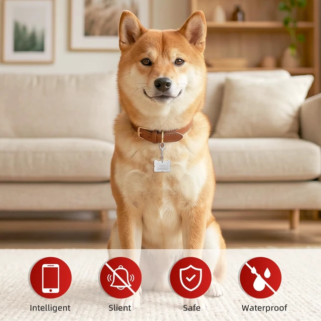 Alt view image 6 of 7 - QR Code Dog Tag, Silent Zinc Alloy Pet ID Tag,Scan for Alerts | Satin Silver, Personalized QR tag, Lightweight, Modifiable Online Pet Profile, Multiple Emergency Contacts, No App Needed