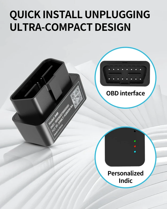 Alt view image 2 of 7 - Car GPS Tracker Mini OBD Real Time Tracking Hidden Geo Fence