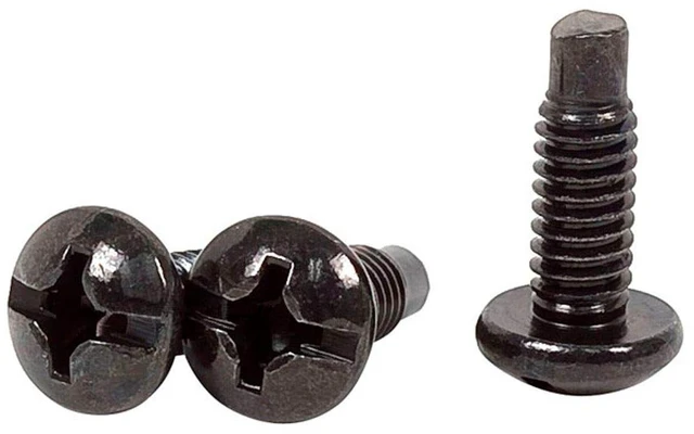 Main image of 12/24 Screw for Rack, 50 -Piece, Black 108622