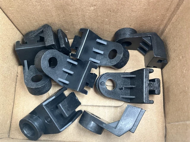 Alt view image 7 of 7 - 8PCS Universal Electric Radiator Fan Mounting Kit | L-Shape Fan Bracket Feet Mount Legs Install Tab,Plastic Electric Engine Intercooler Cooling Fan Mounting Tabs