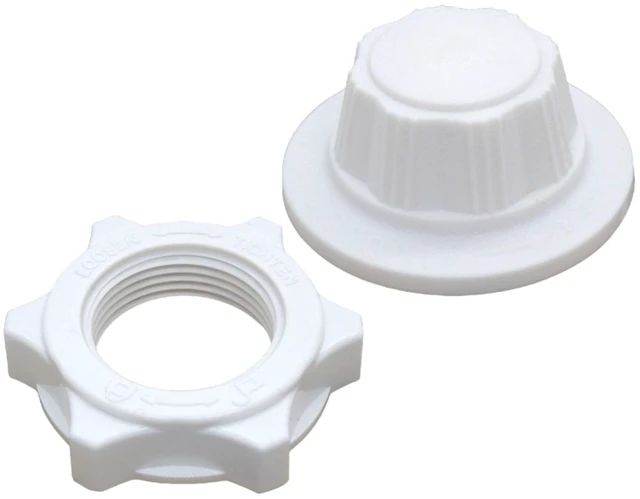 Alt view image 5 of 6 - 1 Piece Fan Fixing Nut, Black Oxide, M8, Class 2A, Hexagonal, Flat Head, Industrial Grade