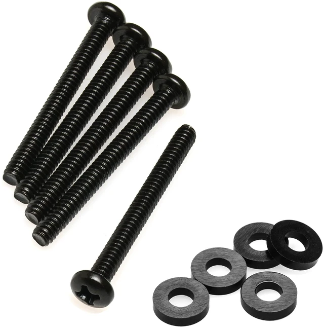 Main image of 6-32 UNC Extra Long 1-3/8" (34mm) Computer Radiator Fans Screws Set for 25mm and 30mm Fans - 20 Screws and 20 Washers