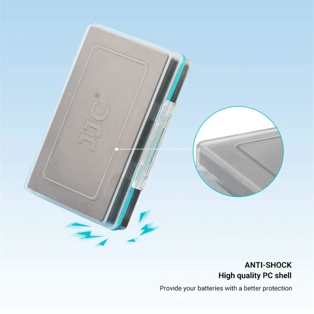 Alt view image 5 of 7 - 18650 Battery Case, Shockproof & Water-resistant Battery Storage Holder for 6 x 18650 Battery, PC Shell Easy to Carry