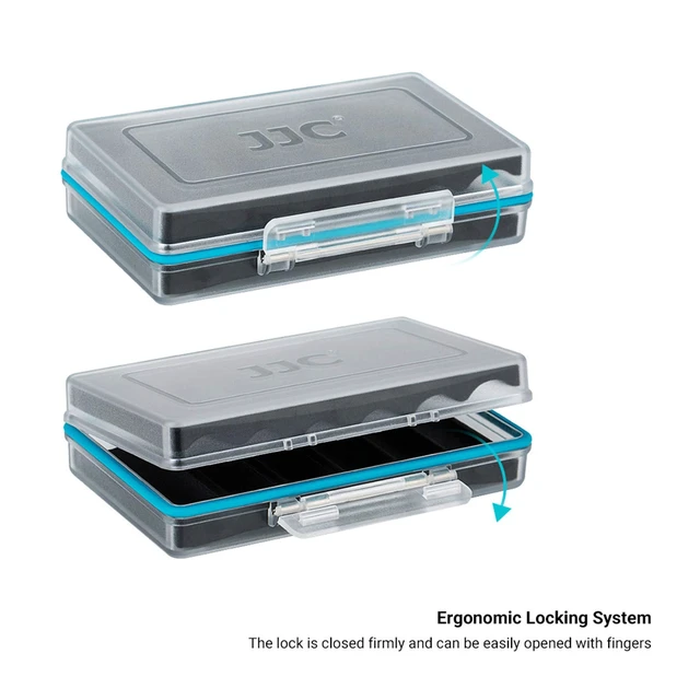 Alt view image 6 of 7 - 18650 Battery Case, Shockproof & Water-resistant Battery Storage Holder for 6 x 18650 Battery, PC Shell Easy to Carry