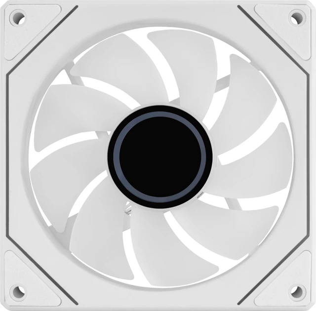 Alt view image 2 of 7 - Phantom M-3 Reverse Infinity Mirror ARGB Fan 120mm, White | Reverse infinity mirror ARGB PWM case fan, hydraulic bearing, shock pads, for PC cases and coolers