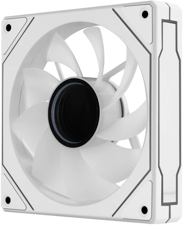 Alt view image 4 of 7 - Phantom M-3 Reverse Infinity Mirror ARGB Fan 120mm, White | Reverse infinity mirror ARGB PWM case fan, hydraulic bearing, shock pads, for PC cases and coolers