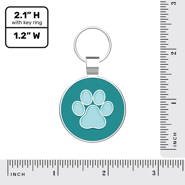 Alt view image 6 of 6 - QR Code Pet ID | Personalized Dog & Cat Collar Tag | Online Profile with Instant Scanned Location Alert Email