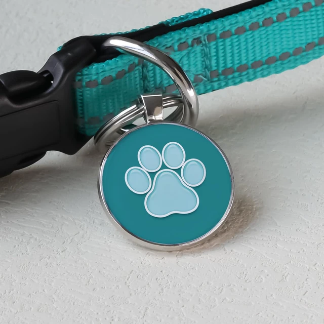 Alt view image 2 of 6 - QR Code Pet ID | Personalized Dog & Cat Collar Tag | Online Profile with Instant Scanned Location Alert Email
