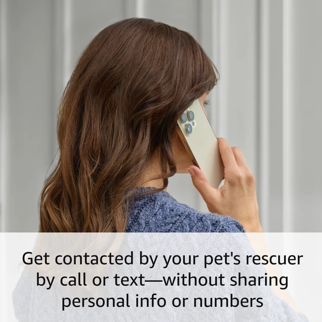Alt view image 4 of 4 - Pet Tag | Easy-to-use tag with QR code | Real-time scan alerts | Shareable Pet Profile | No subscription or fees