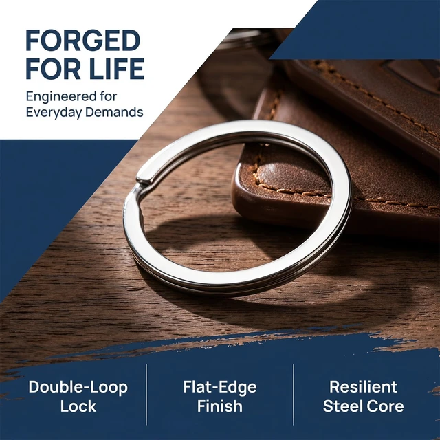 Alt view image 4 of 7 - 6 Pack Titanium Screw Lock Carabiners, Small Keychain Clips with Key Rings | Practical daily EDC accessory, ideal for purse charms, dog leashes, pet tags, fishing gear, outdoor gear and DIY charms