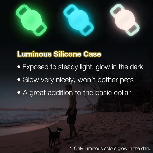 Alt view image 3 of 7 - Cat Collar Holder for Airtag, Cat & Small Dog Harness Case for Air Tag