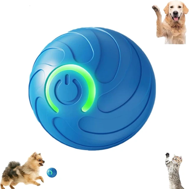 Main image of Valentines Day Gifts Smart Jumping Ball Toy for Cats, Dura-Spin Electric Cat Ball, Interactive Cat Toys for Indoor Cats