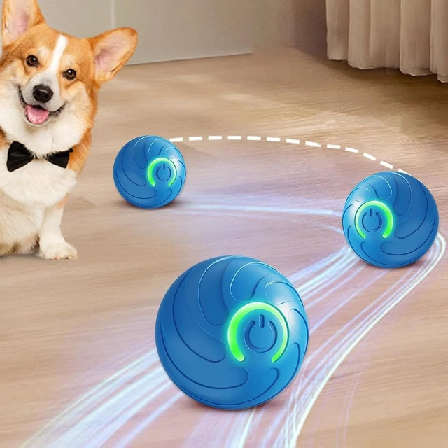 Alt view image 2 of 7 - Valentines Day Gifts Smart Jumping Ball Toy for Cats, Dura-Spin Electric Cat Ball, Interactive Cat Toys for Indoor Cats