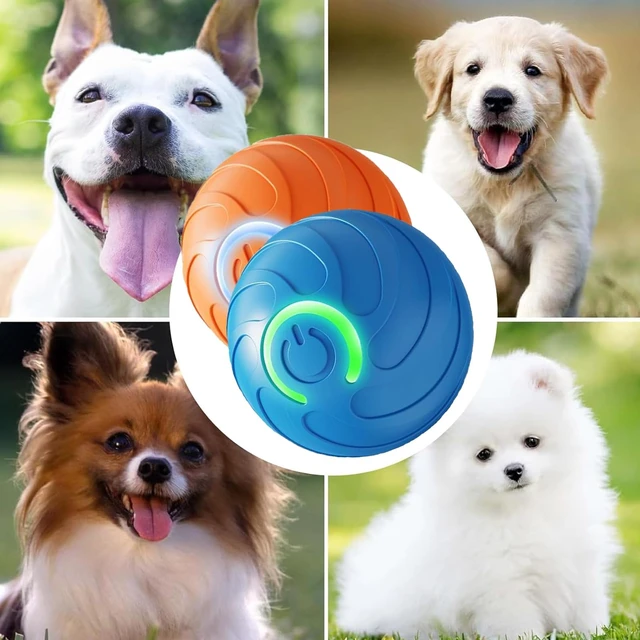 Alt view image 5 of 7 - Valentines Day Gifts Smart Jumping Ball Toy for Cats, Dura-Spin Electric Cat Ball, Interactive Cat Toys for Indoor Cats