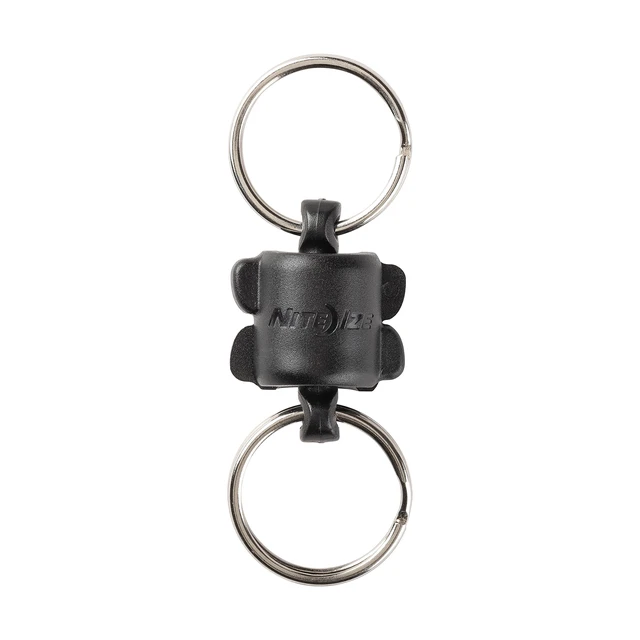 Alt view image 2 of 7 - Polycarbonate Keyring 360 Magnetic Quick Connector, Magnetic Locking Split Rings for Keys