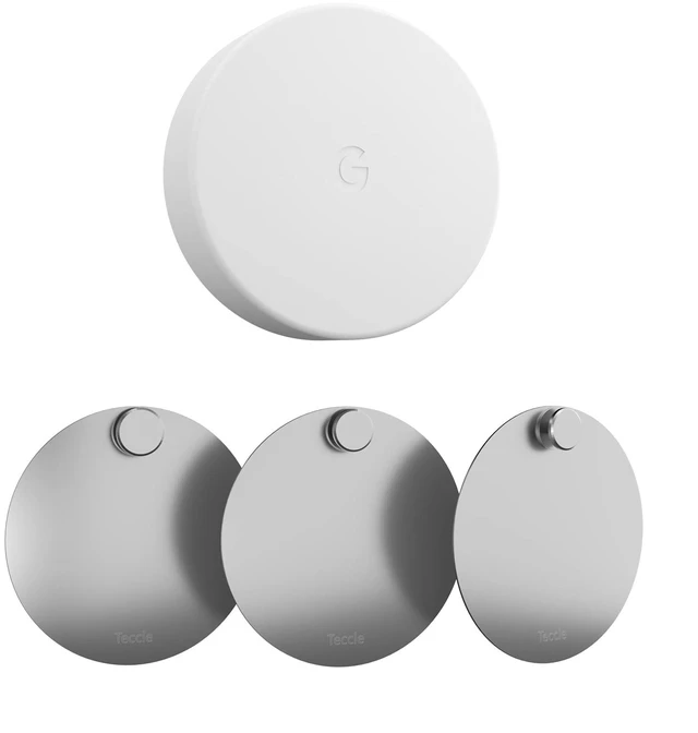 Main image of 3 Pack Wall Mount for Nest Temperature Sensor 2nd Gen / 1st gen | No Hole Stainless Steel Bracket Plate for Google Nest Temperature Sensor Mount to Smooth and Dry Surface