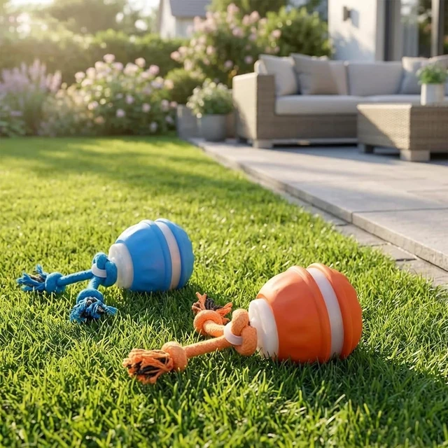 Alt view image 3 of 7 - Zealburst Interactive Dog Toy Ball, 2026 Upgraded Motion Activated Rolling Ball with Squeaky Sounds, 360° Smart Automatic Moving Toy for Bored Cats & Dogs, Indoor & Outdoor Pet Exercise Toy (Orange)