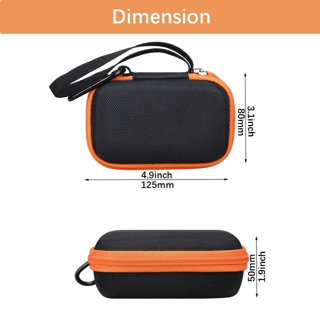 Alt view image 2 of 7 - Hard EVA Carry Case Compatible with Klein Tools ET920 USB Power Meter USB-A and USB-C Digital Meter, Portable Protective Travel Tool Carrying Storage Box (Case Only)