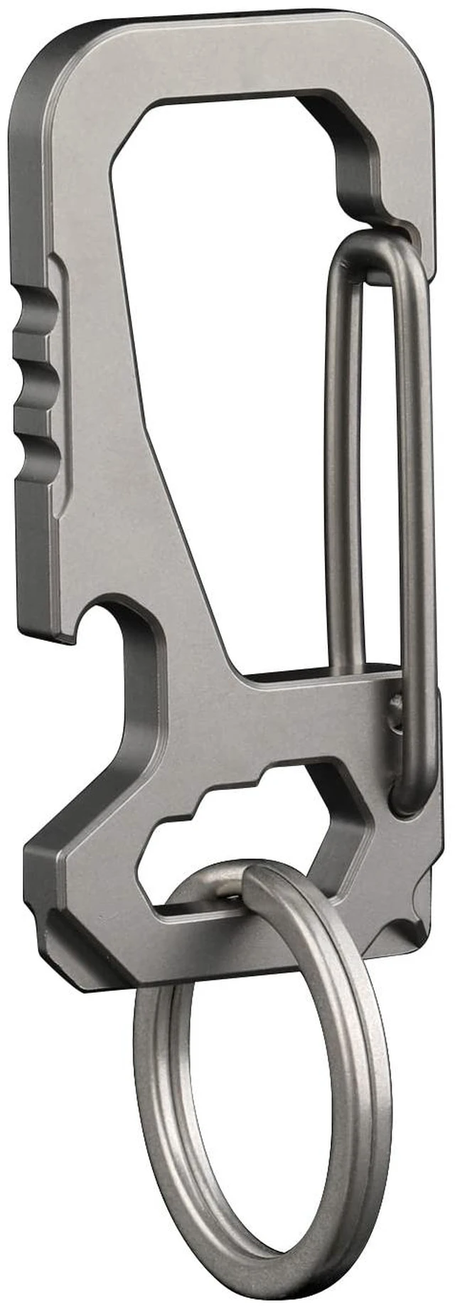 Main image of FULLGUEEN Titanium Heavy Duty Keychain Carabiner,Multifunctional EDC Key Clip with Bottle Opener