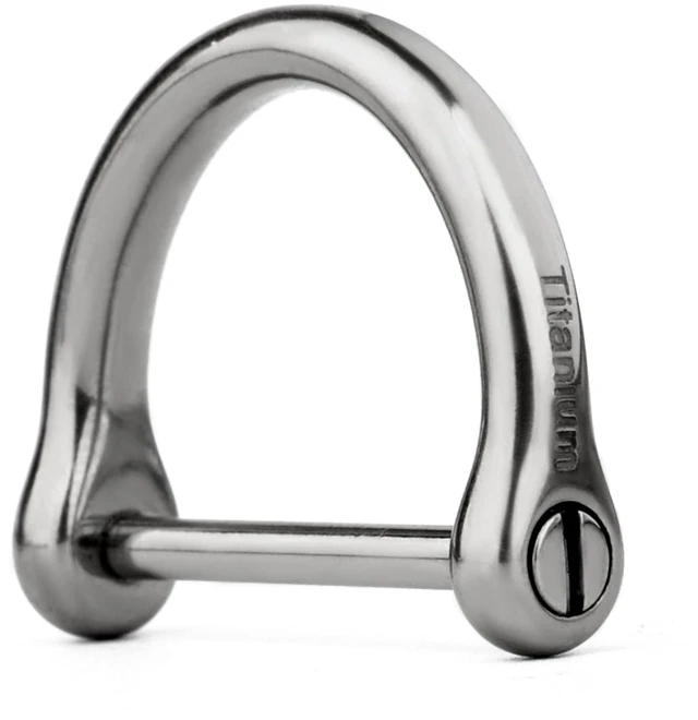 Main image of Titanium D Rings Heavy Duty Car Key Ring | Car Keychain Rings