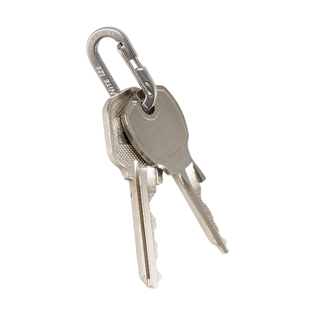 Alt view image 4 of 7 - MicroLink Carabiner, Stainless Steel Mini Key Rings for Keys Fobs MultiTools and More, 4 Pack