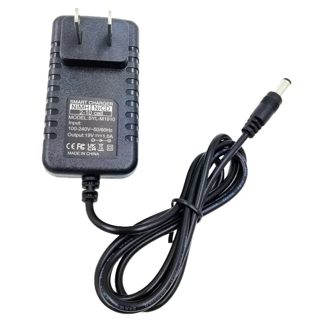 Alt view image 5 of 6 - NiMH NiCd Battery Charger Universal RC Battery Charger for (2-10S) 4.8V 7.2V 8.4V 9.6V, RC Car Charger for Traxxas Battery Pack 2.4V-12V,AC-DC Plug Charger, Airsoft Battery Packs