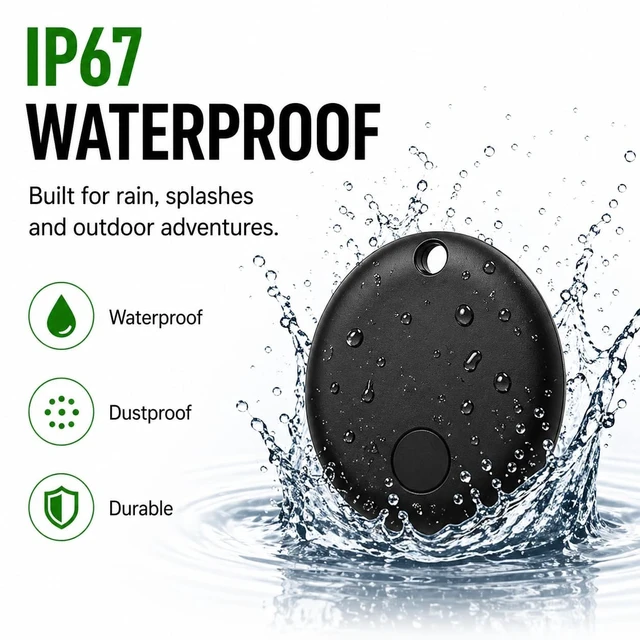 Alt view image 5 of 7 - GPS Collar for Dogs (iOS Only) Smart tag,Waterproof Compatible with Apple Find My,No Monthly Fee,Advanced Tracking Solution Smart Collar for Pet Safety Ideal Small Large Dogs (iOS Tracker for Dog)
