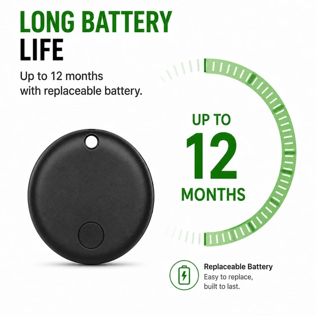 Alt view image 7 of 7 - GPS Collar for Dogs (iOS Only) Smart tag,Waterproof Compatible with Apple Find My,No Monthly Fee,Advanced Tracking Solution Smart Collar for Pet Safety Ideal Small Large Dogs (iOS Tracker for Dog)