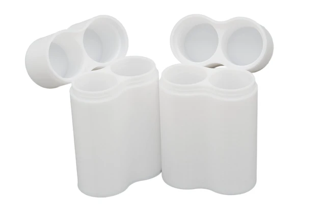 Alt view image 4 of 6 - Slimline 18650 Battery Case, soft durable material - Pack of 2 (Holds 2 Batteries)